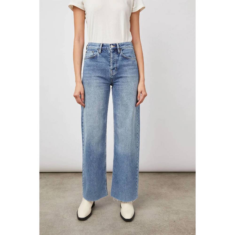 NEW RAILS getty wide leg jean in old indigo